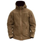 Куртка на флисе L размер Soft Shell Caiman Койот - изображение 1