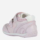 Buty sportowe dziecięce dla dziewczynki na rzepy Geox B020AA-05410-C8004 21 Różowe (8054730396010) - obraz 3