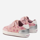 Buty sportowe dziecięce dla dziewczynki na rzepy Geox B021MA-05410-C0514 24 Różowe (8054730327601) - obraz 3