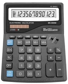 Калькулятор настільний Brilliant 158х200х46 мм 12 розрядний пластик чорний (BS 888M)
