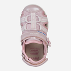 Sandały dziecięce dla dziewczynki Geox B150ZB-0NFEW-C8004 24 Różowe (8050036000019) - obraz 4
