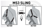 Ремень оружейный одноточечный Magpul MS3 G2 черный - изображение 7