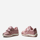 Дитячі шкіряні кросівки для дівчинки Geox B7233A-0NFEW-C8004 26 Рожеві (8051516530156) - зображення 3