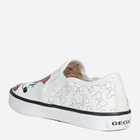 Buty wsuwane dziecięce dla dziewczynki Geox J02D5H-000AN-C0050 30 Białe (8054730573916) - obraz 3