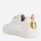 Buty sportowe dziecięce dla dziewczynki na rzepy Geox J258WF-0BCAT-C0653 28 Białe (8050036596635) - obraz 3