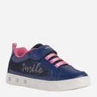 Buty sportowe dziecięce dla dziewczynki na rzepy Geox J258WF-0BCAT-C4268 26 Niebieskie (8050036551207) - obraz 2