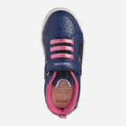 Buty sportowe dziecięce dla dziewczynki na rzepy Geox J258WF-0BCAT-C4268 28 Niebieskie (8050036551221) - obraz 4