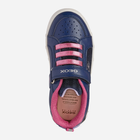 Buty sportowe dziecięce dla dziewczynki na rzepy Geox J258WF-0BCAT-C4268 29 Niebieskie (8050036551238) - obraz 4