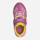 Buty sportowe dziecięce dla dziewczynki na rzepy Geox J25EBA-0FUCE-C8063 34 Fuksja (8050036510730) - obraz 4
