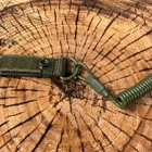 Ремешок шнур тренчик страховочный для пистолета олива с системой MOLLE - зображення 3