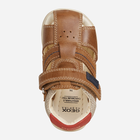 Sandały chłopięce skórzane Geox B021VA-0CL22-C5102 22 Brązowe (8054730410334) - obraz 4