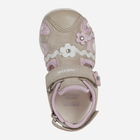Дитячі сандалії для дівчинки Geox B020ZB-02215-C0303 24 Бежеві (8054730409796) - зображення 4