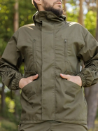 Костюм мужской демисезонный Undolini Горка Олива Рип-стоп 52 р UND брюки куртка с капюшоном водонепроницаемый и ветронепродуваемый повседнывный - изображение 8