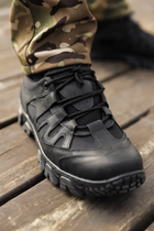 Кроссовки ботинки ботинки ботинки мужские легкие Undolini Крейзи Черные летние 42 размер (UND) - изображение 4