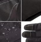 Водовідштовхувальні захисні вітрозахисні Softshell на флісі зимові рукавички Піксель 9004-L - зображення 3