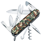 Ніж складний, мультитул Victorinox Climber (91мм, 14 функцій), камуфляж 1.3703.94