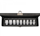 Набор торцевых головок 1/2 TORX 9шт (Размеры: E10, E11, E12, E14, E16, E18, E20, E22, E24), Yato (YT-0521)