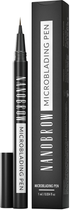 Олівець для брів Nanobrow Microblading Pen Dark Brown 1 мл (5905669547529) - зображення 1