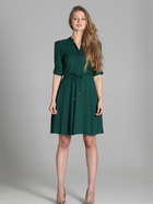 Плаття міні жіноче Lanti Suk156 40 Зелене (5904252710272) - зображення 1