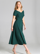 Плаття міді жіноче Lanti Suk181 44 Зелене (5904252712641) - зображення 5