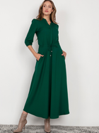 Плаття максі жіноче Lanti SUK205 40 Зелене (5904252721469) - зображення 4