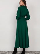 Плаття-сорочка максі жіноче Lanti SUK204 34/36 Зелене (5904252721766) - зображення 2