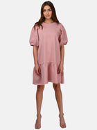 Sukienka mini damska MODAGI A3 One Size Różowa (5904996500108) - obraz 1