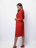 Sukienka trapezowa damska midi MODAGI A20 L/XL Czerwona (5904996500689) - obraz 3
