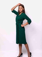 Плаття міді жіноче MODAGI A20 S/M Зелене (5904996500696) - зображення 5