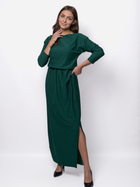 Плаття максі жіноче MODAGI A27 S/M Зелене (5904996500931) - зображення 1