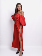 Sukienka maxi damska MODAGI A31 S/M Czerwona (5904996501136) - obraz 5