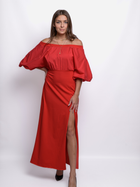 Sukienka maxi damska MODAGI A31 L/XL Czerwona (5904996501143) - obraz 4