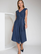 Плаття міді жіноче Deni Cler Milano W-Dc-3275-0M-G7-56-1 40 Синє (3300000736013) - зображення 1