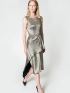 Сукня міді жіноча Deni Cler Milano W-Dw-3076-0M-G8-23-1 38 Золотиста (3300000730103) - зображення 1