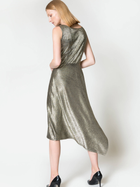 Сукня міді жіноча Deni Cler Milano W-Dw-3076-0M-G8-23-1 38 Золотиста (3300000730103) - зображення 2