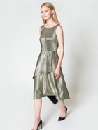 Плаття міді жіноче Deni Cler Milano W-Dw-3076-0M-G8-23-1 40 Золотиста (3300000730110) - зображення 3