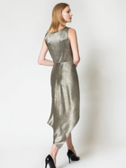 Сукня міді жіноча Deni Cler Milano W-Dw-3076-0M-G8-23-1 42 Золотиста (3300000730127) - зображення 4