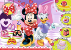 Puzzle Trefl Glitter Minnie i błyskotki 100 elementów (5900511148206) - obraz 2