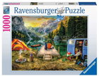 Puzzle Ravensburger Na kempingu 1000 elementów (4005556169948) - obraz 1