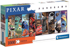 Puzzle Clementoni Panorama Pixar 1000 elementów (8005125396108) - obraz 1