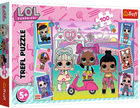 Puzzle Trefl LOL Surprise Lovely dolls 200 elementów (5900511132885) - obraz 1