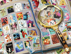 Puzzle Ravensburger Kolekcja znaczków pocztowych 2000 elementów (4005556167067) - obraz 2