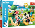 Puzzle Trefl Maxi Myszka Miki w gronie przyjaciół 24 elementy (5900511143447) - obraz 1