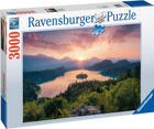 Пазл Ravensburger Озеро Bled Словенія 3000 елементів (4005556174454) - зображення 1