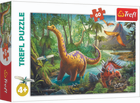 Пазл Trefl Подорожі динозаврів 60 елементів (5900511173192) - зображення 1