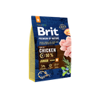 Сухой корм Brit Premium Junior M для щенков и молодых собак средних пород со вкусом курицы