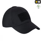Бейсболка тактична M-Tac Flex Ріп-стоп Velcro Black Size S/M - зображення 4