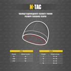 Бейсболка тактична M-Tac Flex Ріп-стоп Black Size S/M - изображение 5