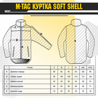 Куртка M-Tac Softshell Navy Blue Size XXXL - изображение 4