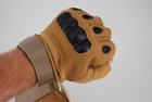 Тактичні рукавички без пальців 9064_XL_Beige - зображення 6